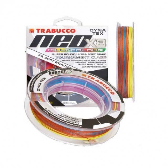 Fio Trabucco Dyna-Tex Neo X8 0.235mm 300m Multicolor