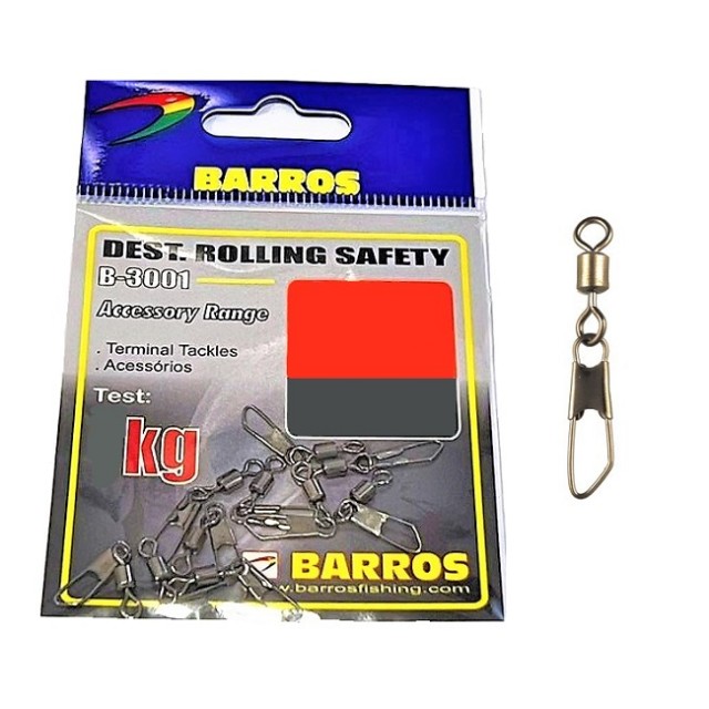 Barros Dest. Rolling Safety Snap B-3001 N8