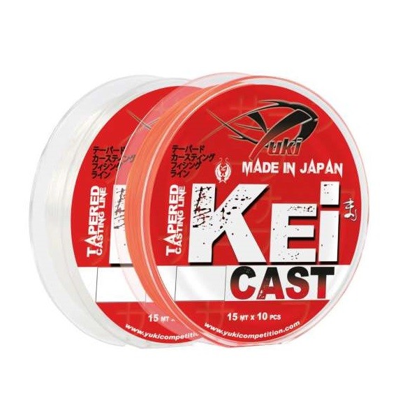 Yuki Kei Cast Clear 0.20-0.57mm 15mx10