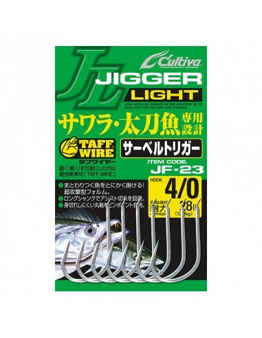 Anzois Cultiva Jigger Light JF-23 Nº2/0