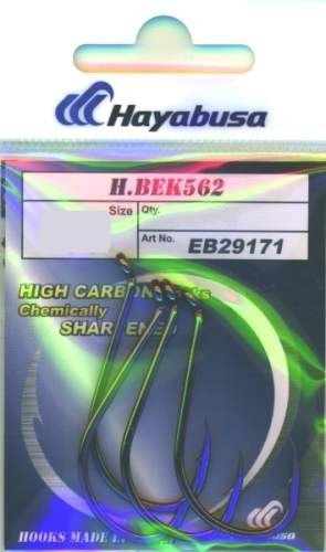 Anzois Hayabusa H.BEK562 Nº6/0 4Pcs