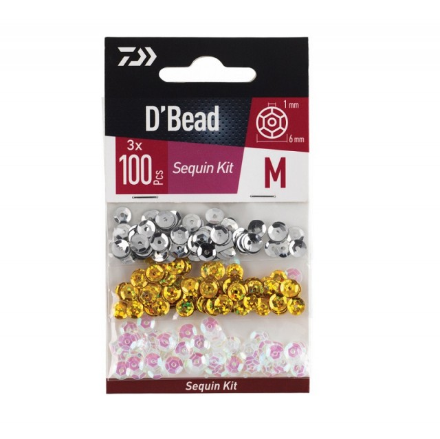 Daiwa Plastic Beads (Squin Kit) Tam. M (PE257763)