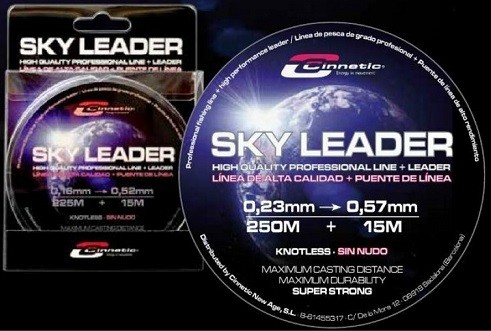 Cinnetic Skyleader Clear 225m+15m 0.20-0.57mm