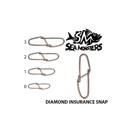 Sea Monsters Diamond Insurance Snap N0