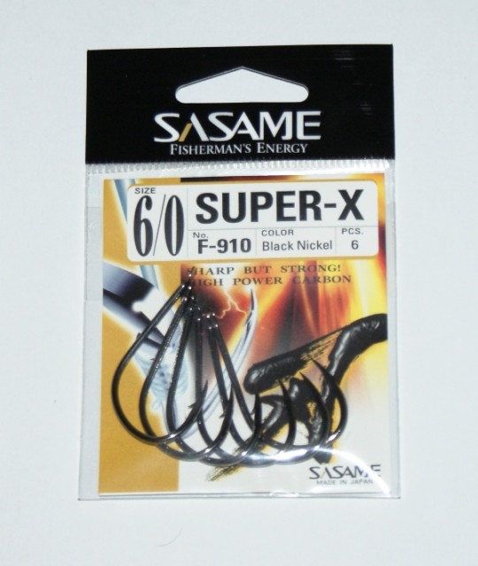 Anzol Sasame Super-X F-910 N6/0