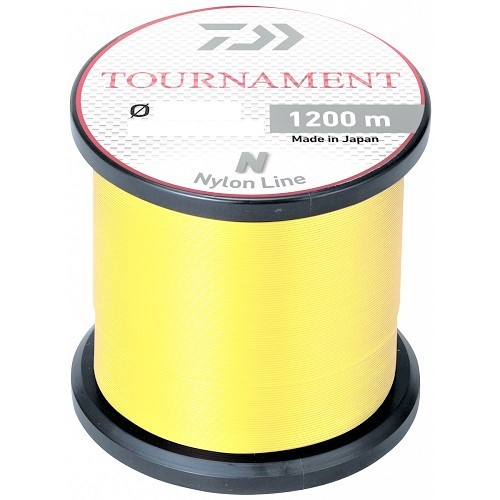 Daiwa Tournament 0.16mm 1200m Yellow Fluo