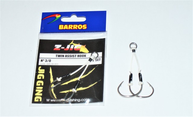Barros Twin Assist Hook N3/0