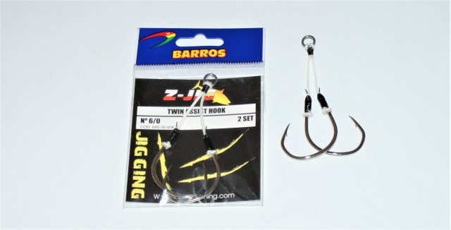 Barros Twin Assist Hook Nº6/0
