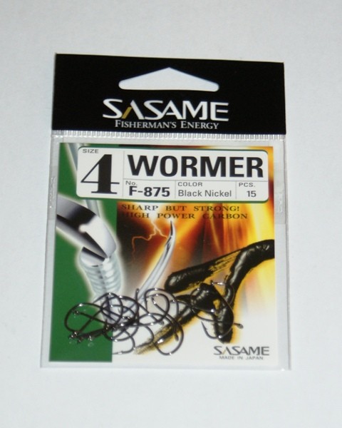 Anzol Sasame Wormer F-875 nº4