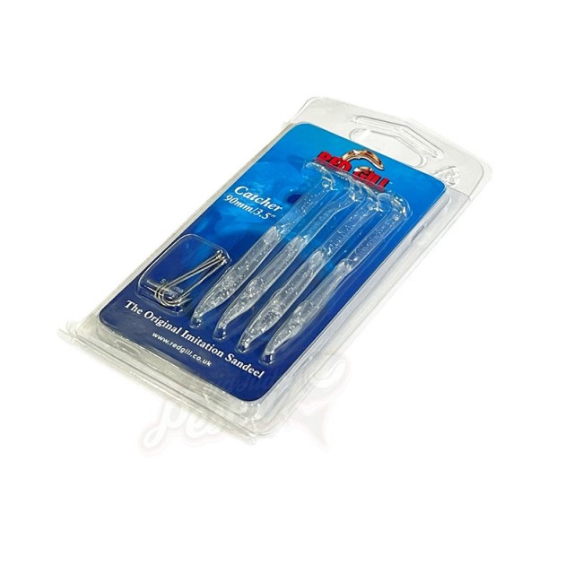 Red Gill 70mm Cor:33 - Clear Fleck 4pcs