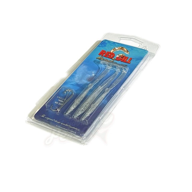 Red Gill 115mm Cor:33 - Clear Fleck 3 pcs