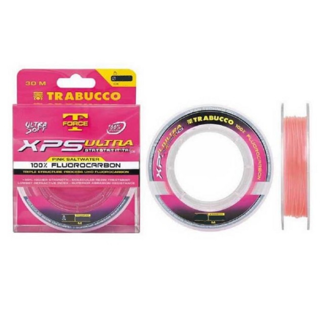 Trabucco Fluorocarbon XPS Ultra FC403 Pink 0.254mm 50m
