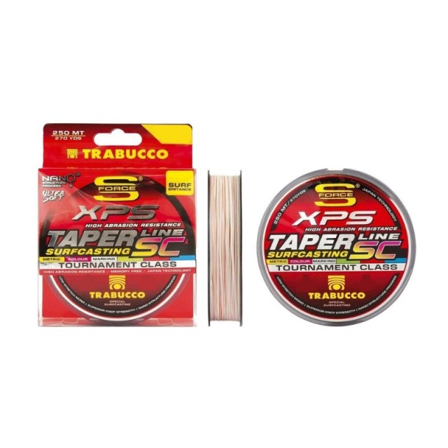 Trabucco SF XPS Surf Taper Line SC 0.23-0.57mm 250m