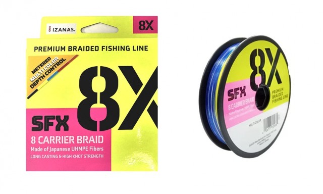 Linha Sufix SFX 8X 0.235mm 300m Multicolor