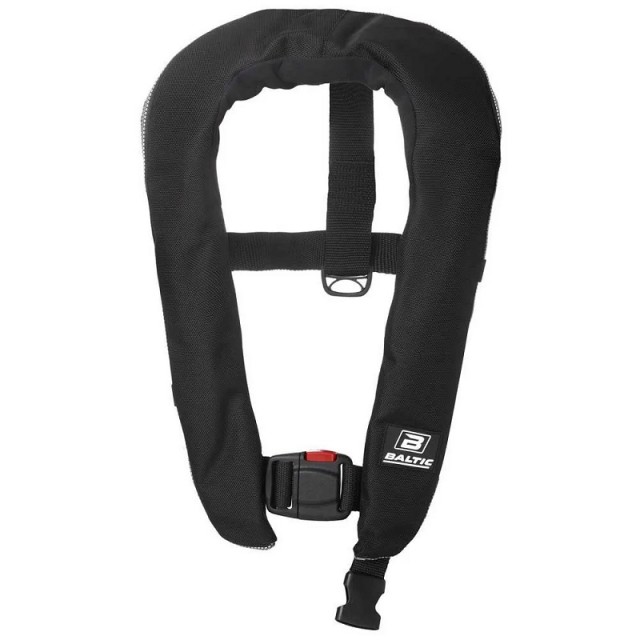 Colete Salva-vidas Insuflavel Baltic Winner 165N Manual Preto