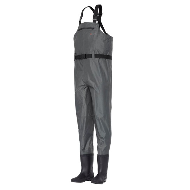 Abu Garcia Nylon Chest Waders Tam. 40/41 Dark Grey