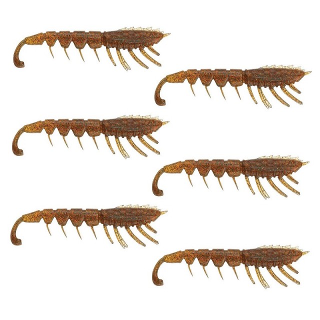 Rapala Crush City The Imposter 3'' 8cm Cor:BWUV (Bloodworm UV)