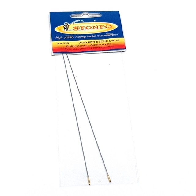 Agulha 20cm 1.0mm Stonfo 2 Unidades