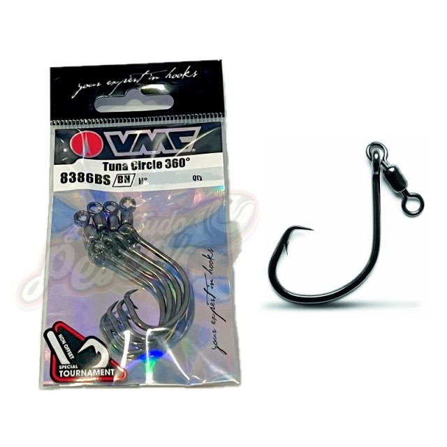 VMC 8386 BS Tuna Circle Nº8/0 4pcs