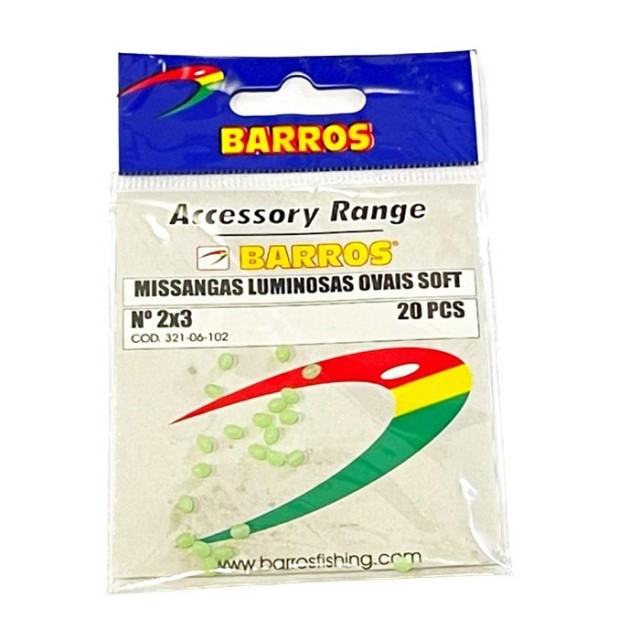 Barros Missangas Luminosas Ovais Soft 2x3