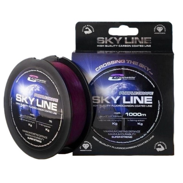 Linha Cinnetic Skyline Purple Grape 1000mts 0.22mm