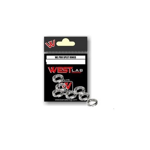 West Lab Split Ring 5.5mm 20Pcs