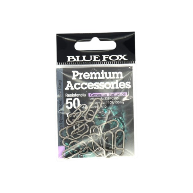 BlueFox Black High Speed Open Split Ring Nº4 (33BFRS4)