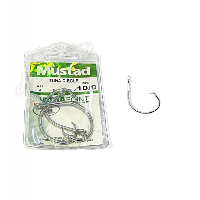 Anzol Mustad Demon Tuna Circle 39940 NP.DT 10/0