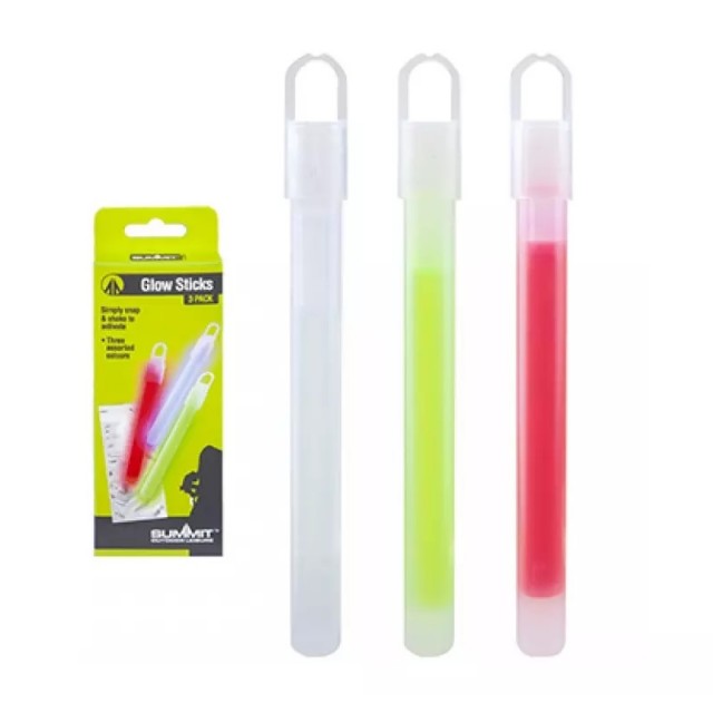 Summit Glow Sticks 10.16cm 3uni Blue/Green/Red