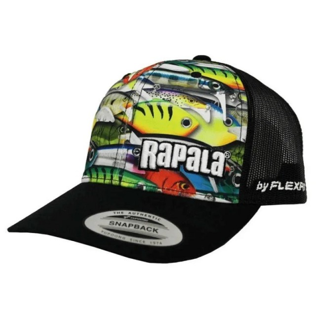 Boné Rapala Flexfit Lures Retro