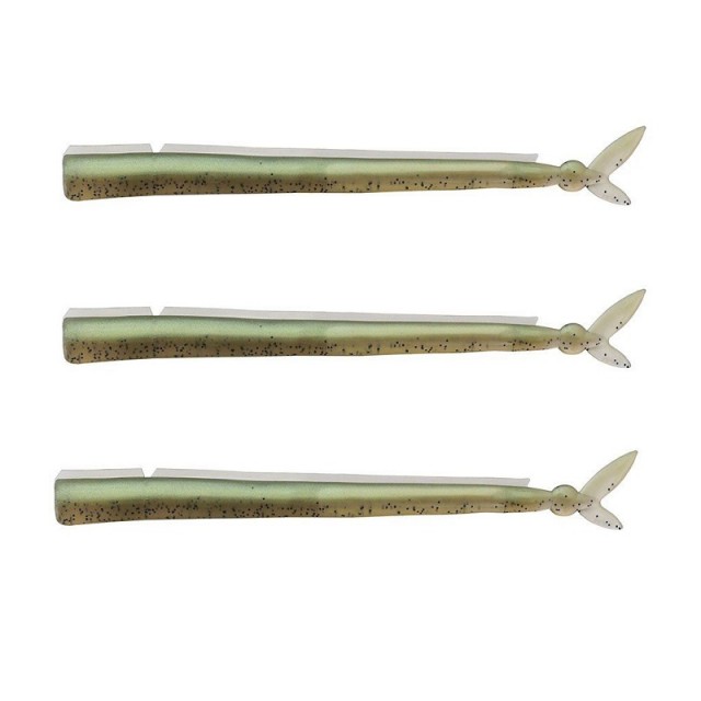 Eel Attack Tam:M 12.5cm Cor:01 Real Sandeel 3Pcs