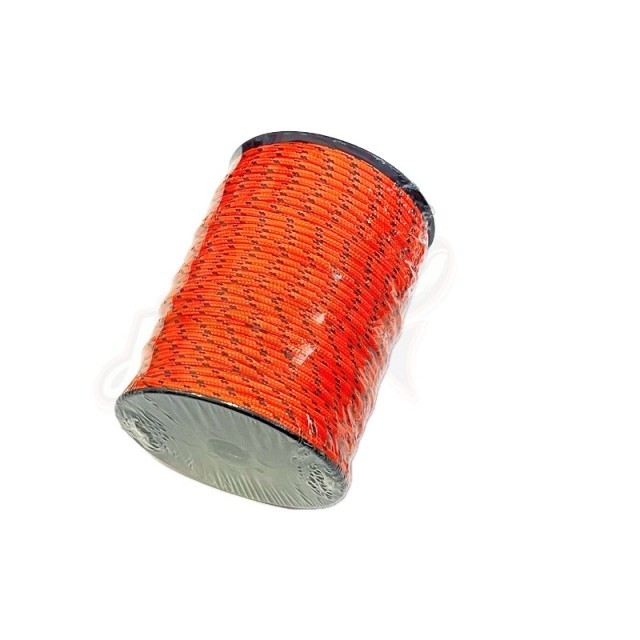 Corda Poliester Naranja 3mm 100m