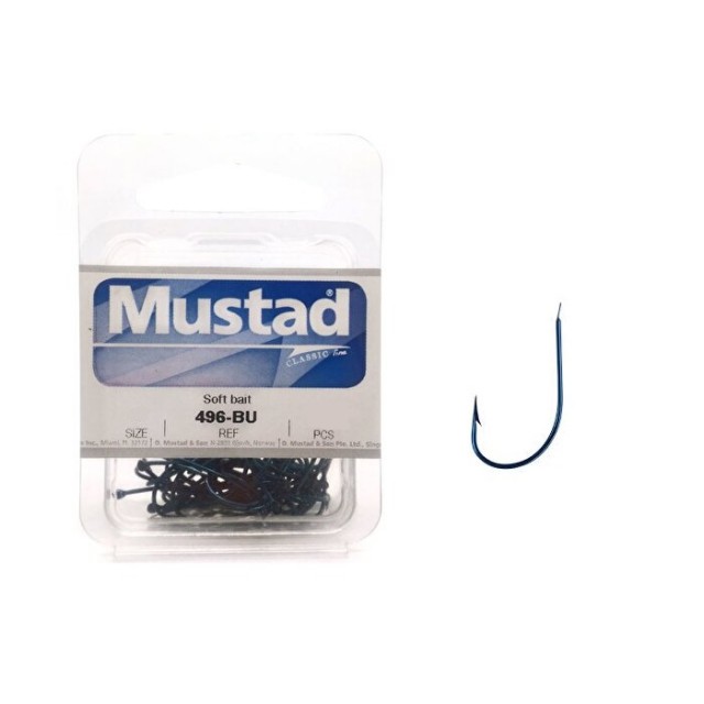 Anzol Mustad Ref:496 n1/0