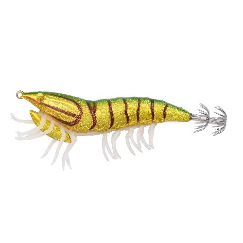Savage 3D Hybrid Shrimp 7.5cm Egi Jig 09 - Green Back