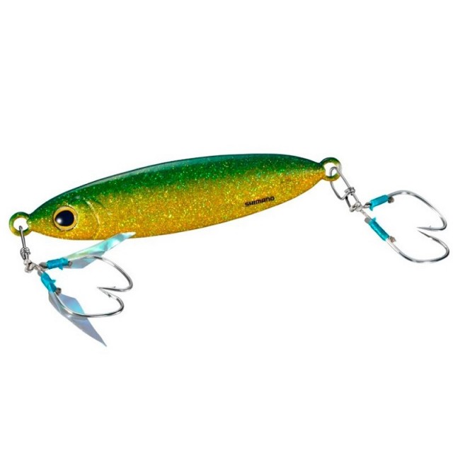 Shimano Ocea Flat Light 30g Cor: 008: Green Gold
