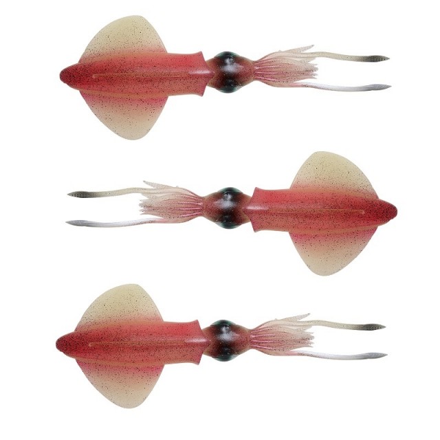 Savage 3D Swim Squid 12.5cm 11g Pink Glow