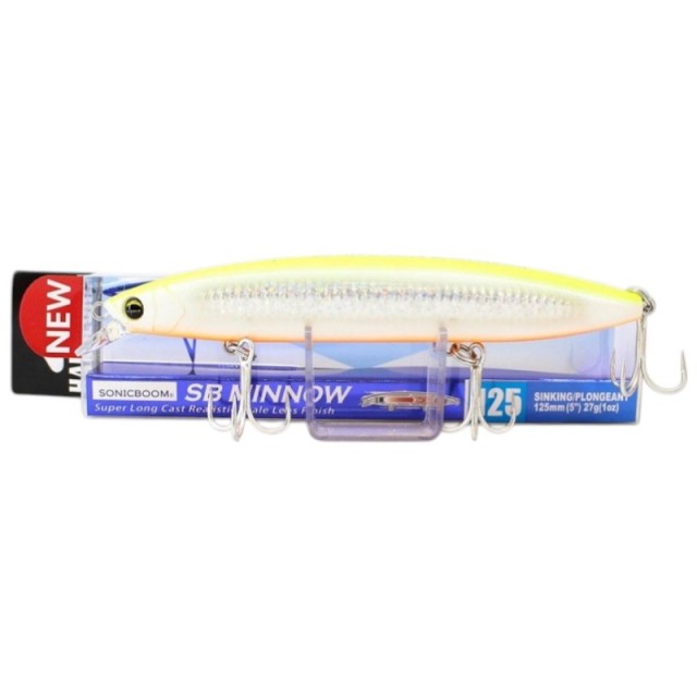 Hardcore F1267 Sonic Boom Minnow 125S Cor: PCL