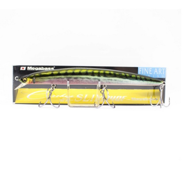 Megabass Cookai Slim 140F FA Green Mackerel