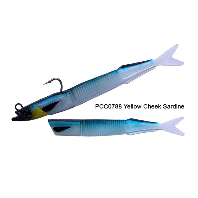 DUO BayRuf BR Waver ZN 13cm 10g Cor: PCC0788 (Yellow Cheek Sardi