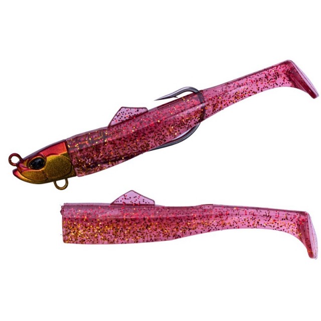 DUO BayRuf Flex Minnow ZN 10cm 10g Cor: PCC0791 (Red Gold)