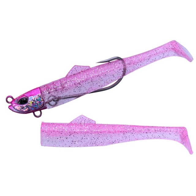 DUO BayRuf Flex Minnow ZN 10cm 10g Cor: PCC0792 (UV Pink Clear)