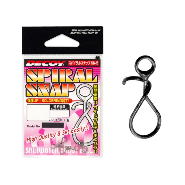 Decoy Spiral Snap Nº0 10Lb