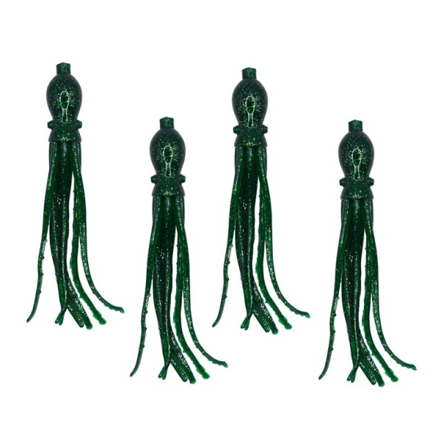 Nikko Octopus 4.5 Cor:493 Green Gold Flake (4pcs)