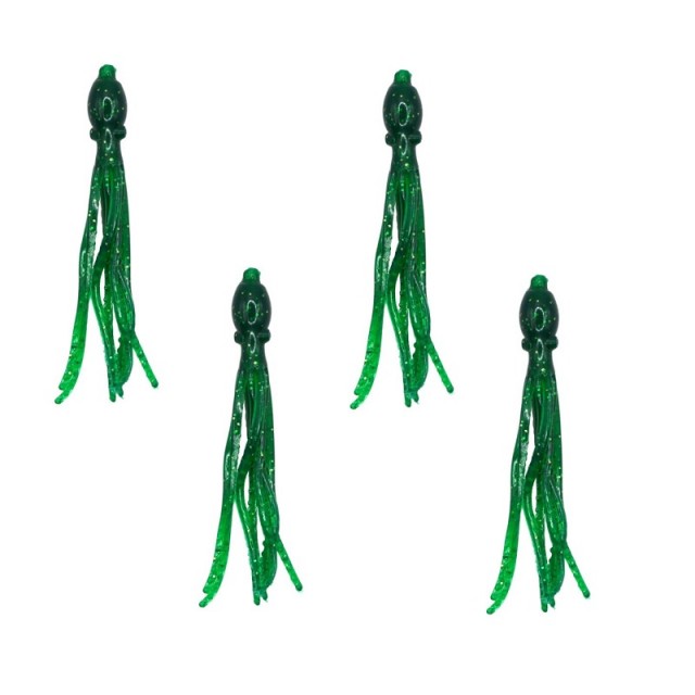 Nikko Octopus 3.5 Cor:496 Green Gold Flake (4pcs)