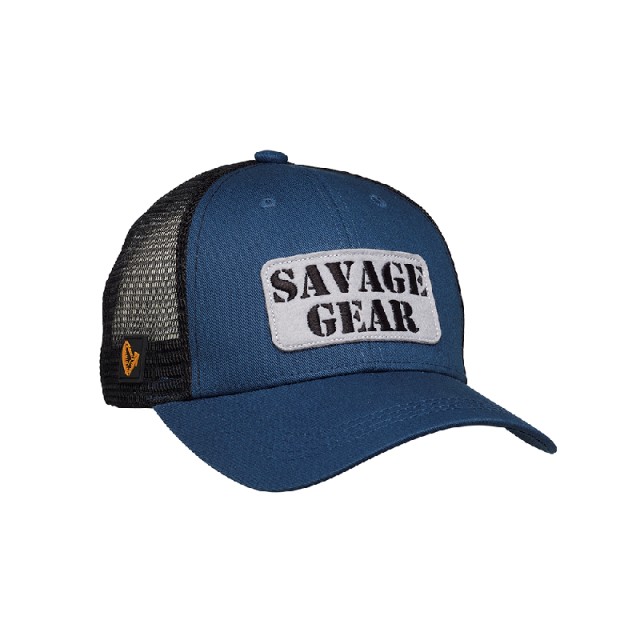 Savage Gear Logo Badge Cap Teal Blue (73712)