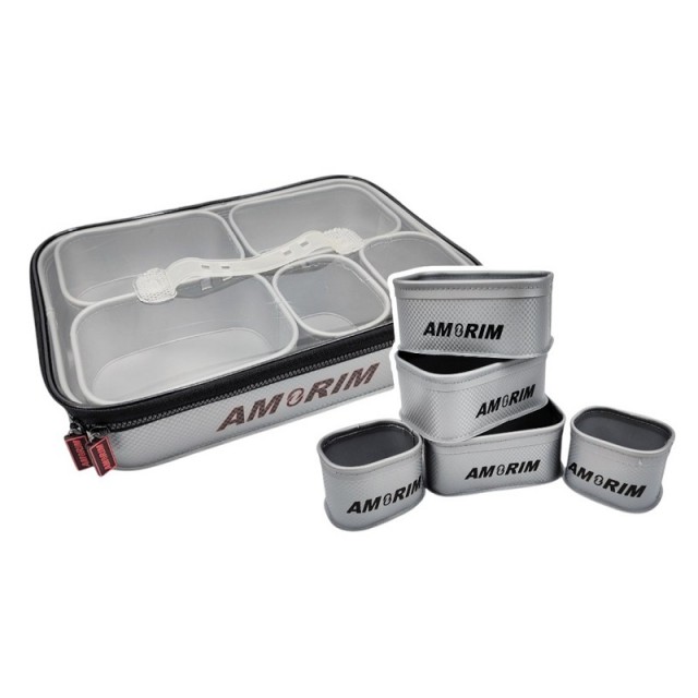 Bolsa Amorim EVA Carbon 37x25x8cm