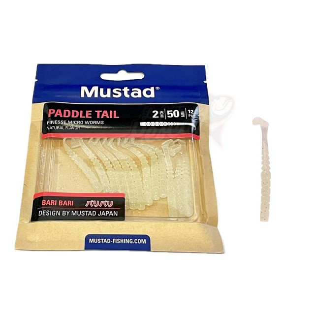 Mustad Aji Worm Paddle Tail 2inch (5cm) Cor: 007