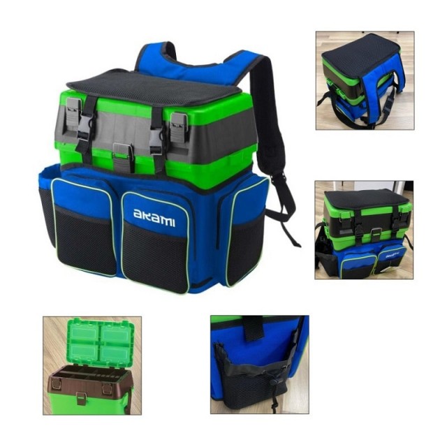 Combo Caixa + Arnês Akami