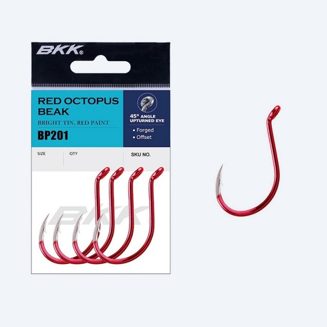 BKK Red Octopus Beak BrT Red Nº4/0