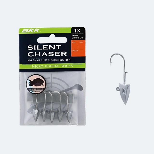 BKK Silent Chaser Prisma Darting LRF 4# 2.5g BrT